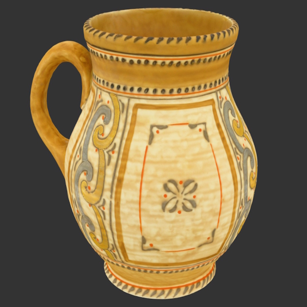 4923 Chains and Panels - Shape Vase (146)