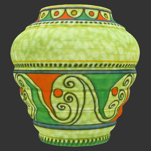 4925 Arabian Scroll - Shape Vase (212)