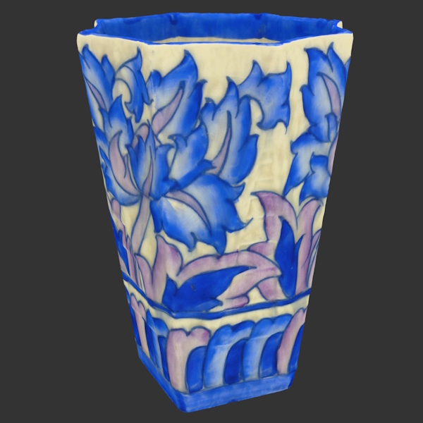 4016 Blue Peony - Shape Vase (144)