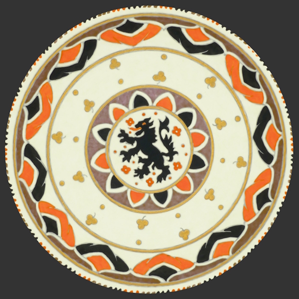 4516 Black Dragon - Shape Charger (D12)