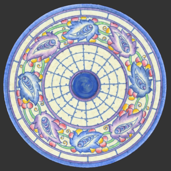 5391 Persian Leaf - Shape Charger (D12)